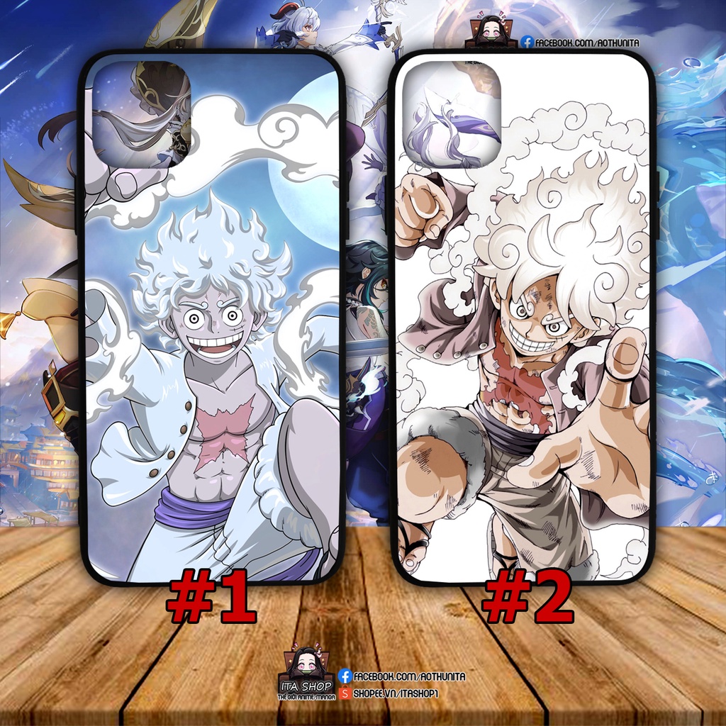 Luffy Gear 5 - One Piece - Ốp Lưng Anime Iphone 6 6s 7 8 7+ 8+ X Xs Max Xr 11 11 pro max 12 pro max 13 pro IP 14 plus