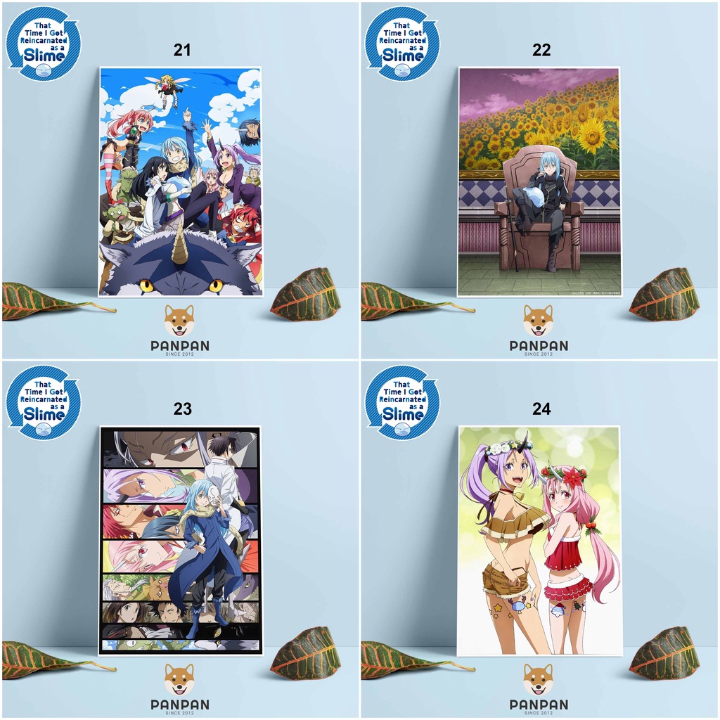 Postcard Cao Cấp - Poster Rimuru Tensura - Tensei Shitara Slime datta ken