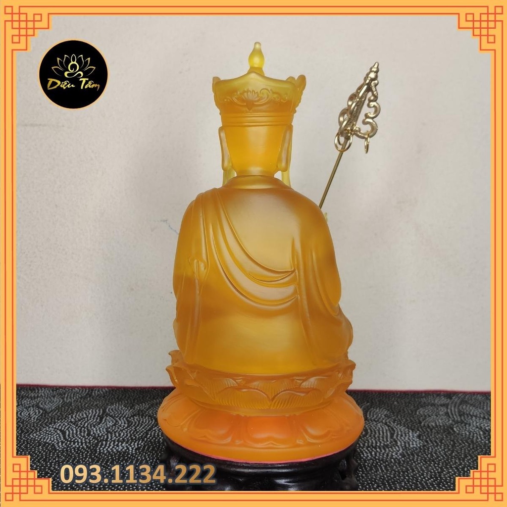 Tượng địa tạng vương bồ tát 21cm – tượng phật thờ cúng - mẫu lưu ly