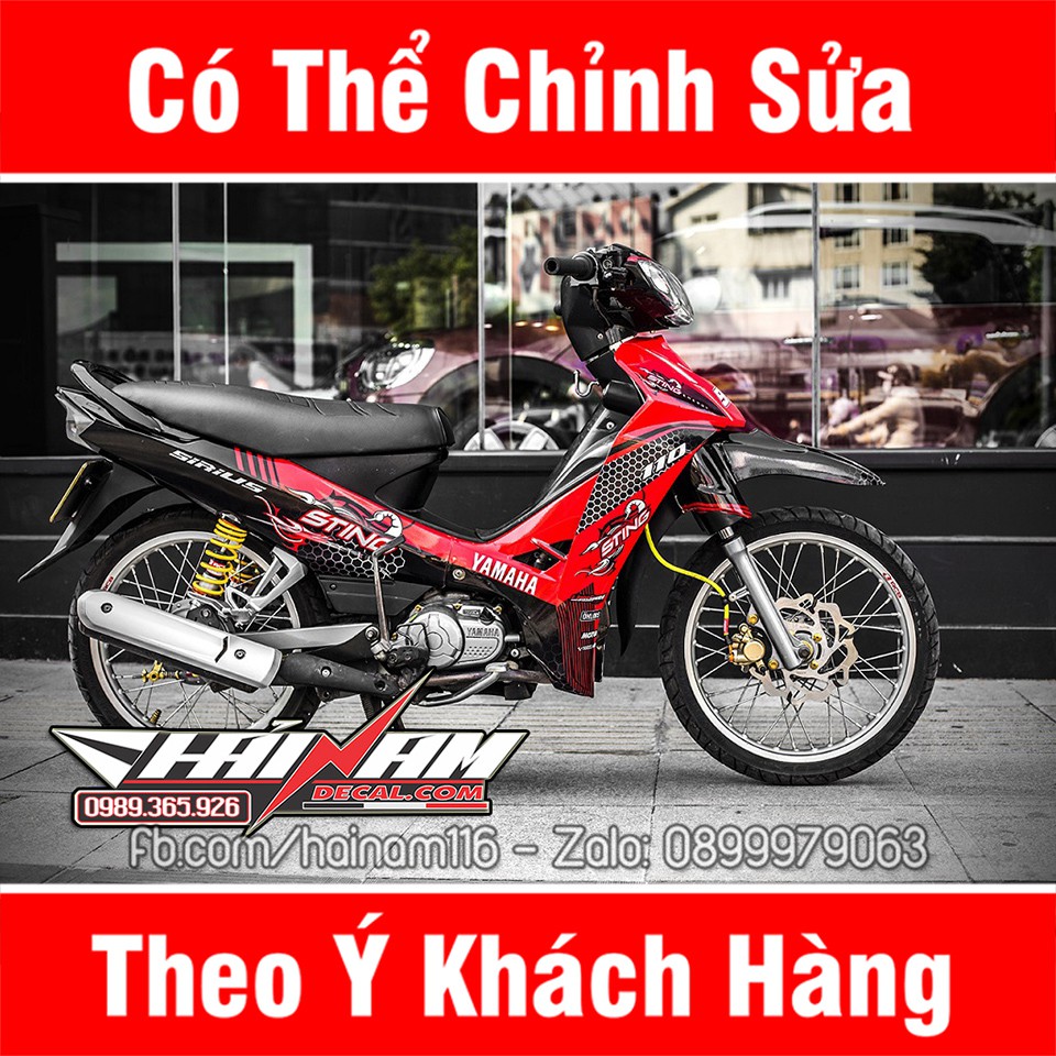 Tem Trùm Sirius Đỏ Đen Sting