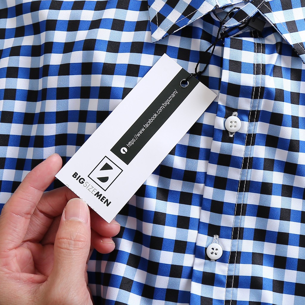Sơ mi nam caro thời trang bigszie