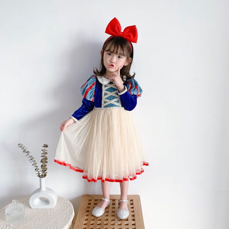 Váy nhung công chúa bạch tuyết oder