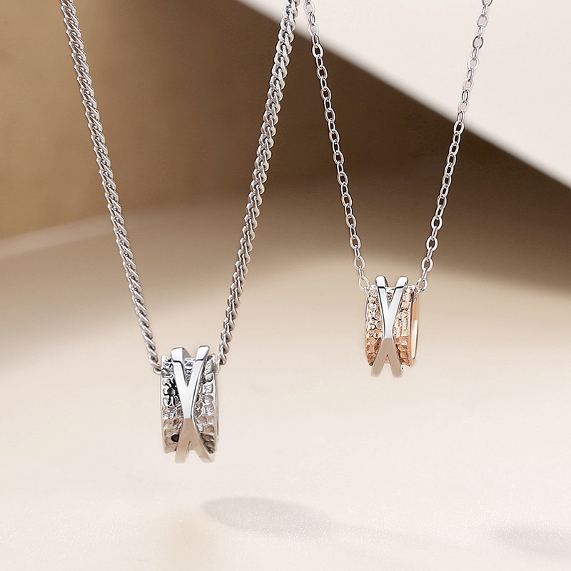 Vòng cổ Mặt Chữ X Thời Trang Dành Cho Cặp Đôi