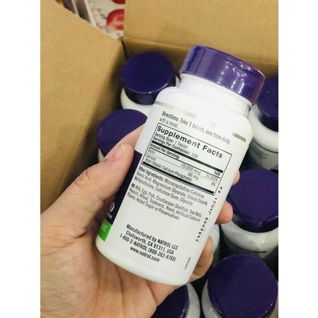 Viên Uống Mọc Tóc Natrol Biotin Beauty 10.000mcg của Mỹ