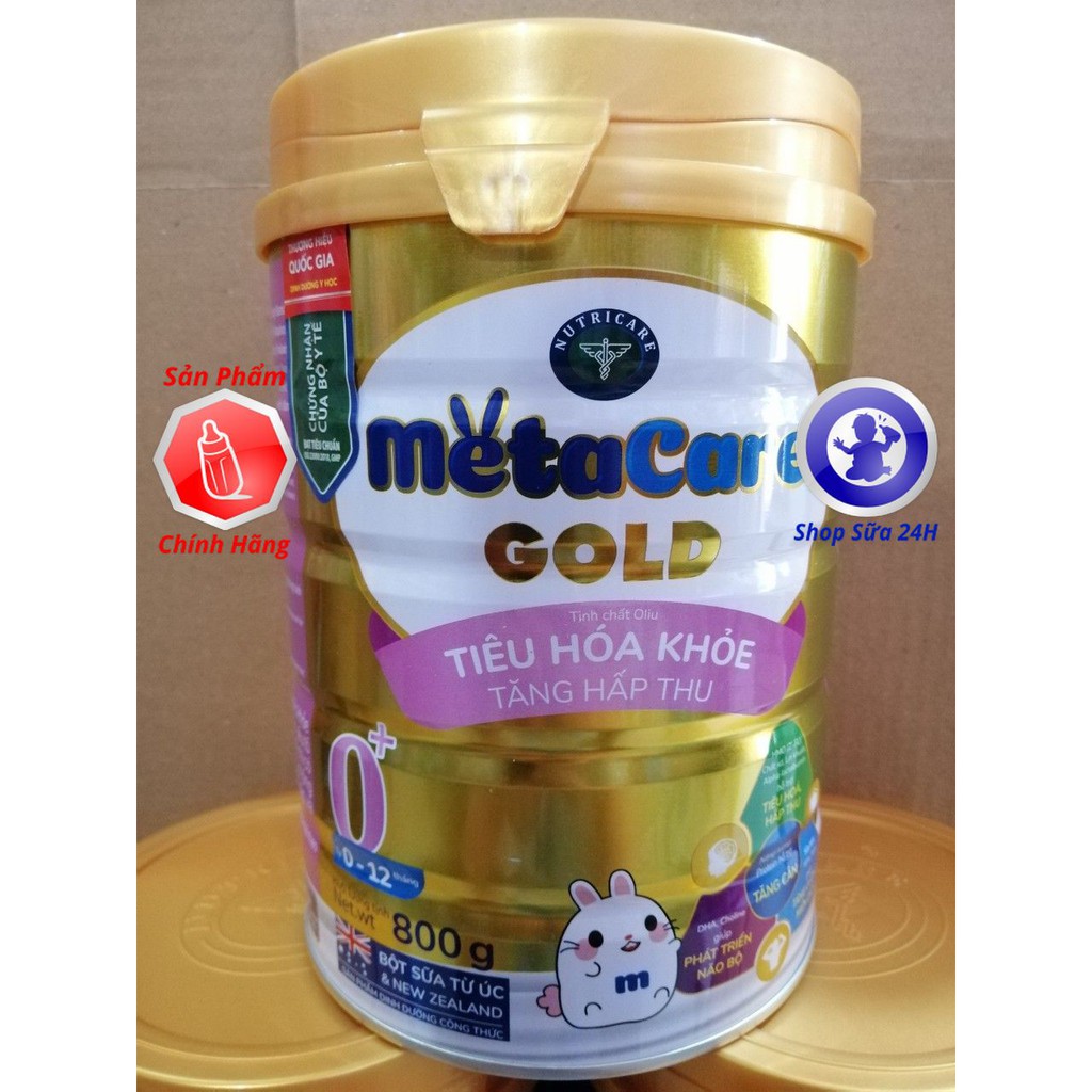 Sữa Metacare Gold 0+ 800g