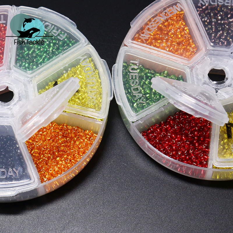 Set Hạt Xỏ Lỗ Bằng Nhựa Resin Dùng Làm Phụ Kiện Trang Sức