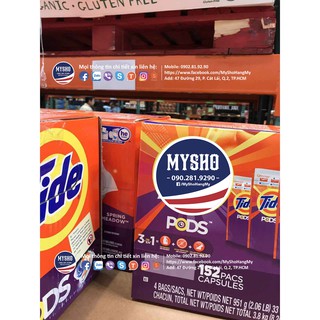 1 bịch 42 viên giặt tide mỹ