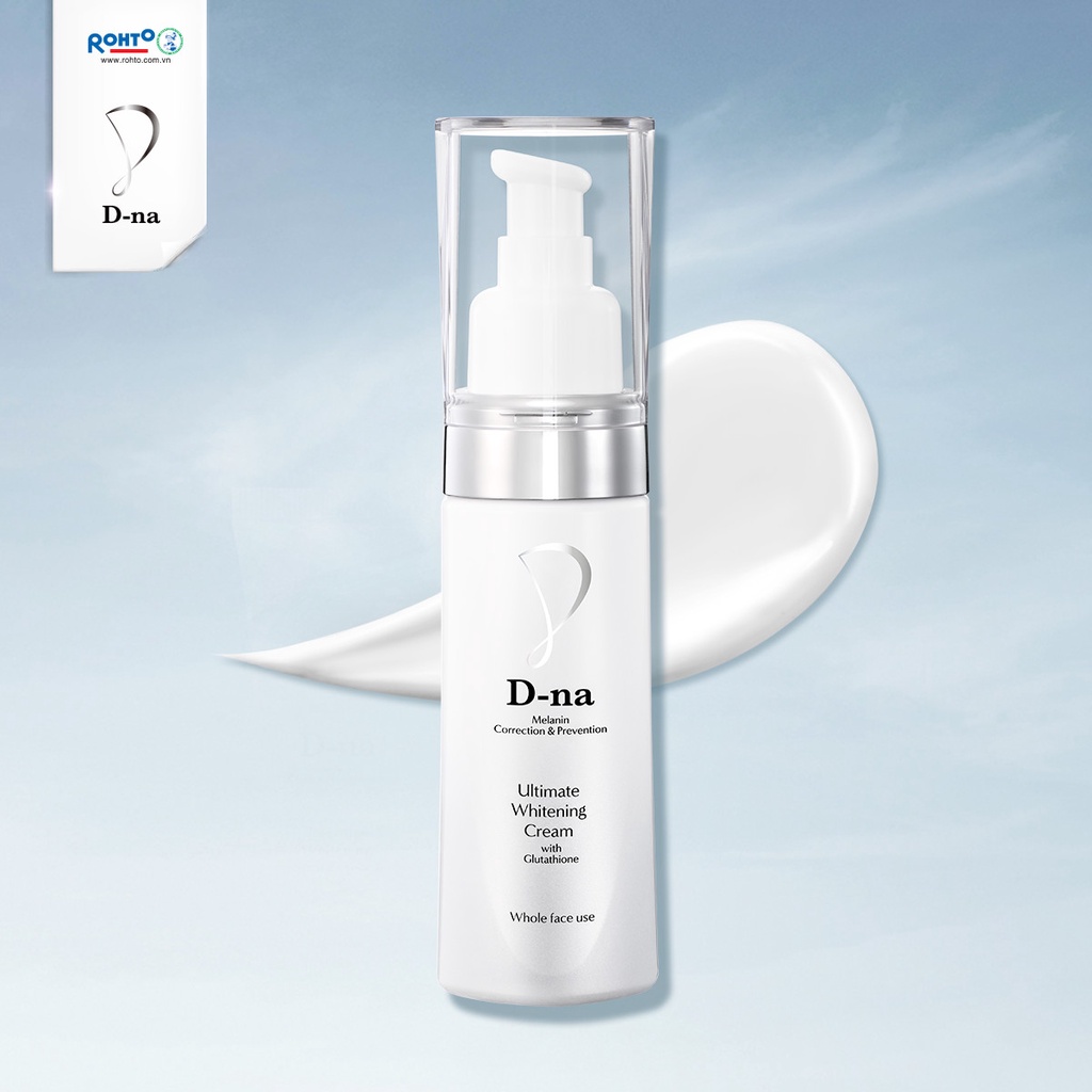 Kem dưỡng trắng toàn diện D-na Ultimate Whitening Cream (20g)