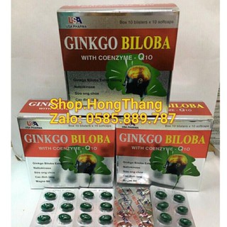 (Nhà thuốc 24h/7) Ginkgo Biloba 360mg Bổ Sung Dưỡng Chất Cho Não