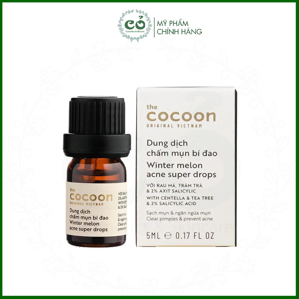 Dung dịch chấm mụn bí đao Cocoon 5ml