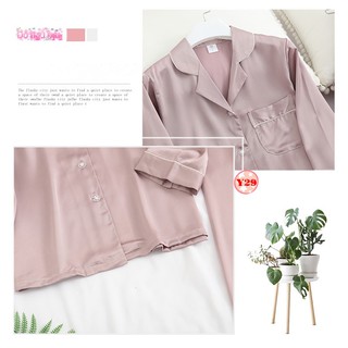Pijama Lụa Dài Tay Cao Cấp Y29