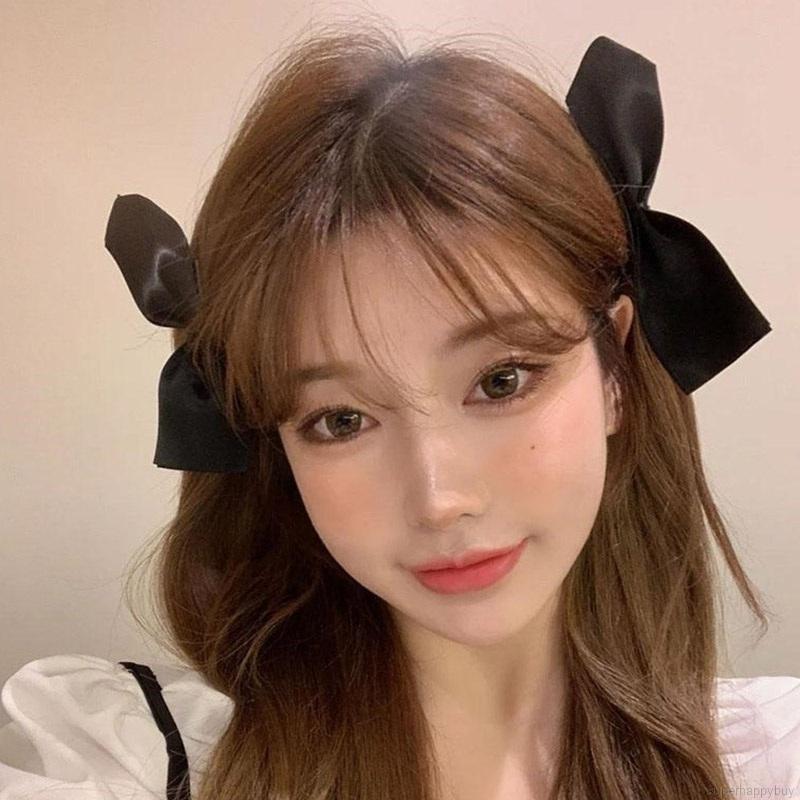 Kẹp Tóc Hình Nơ Bản To Phong Cách Hàn Quốc