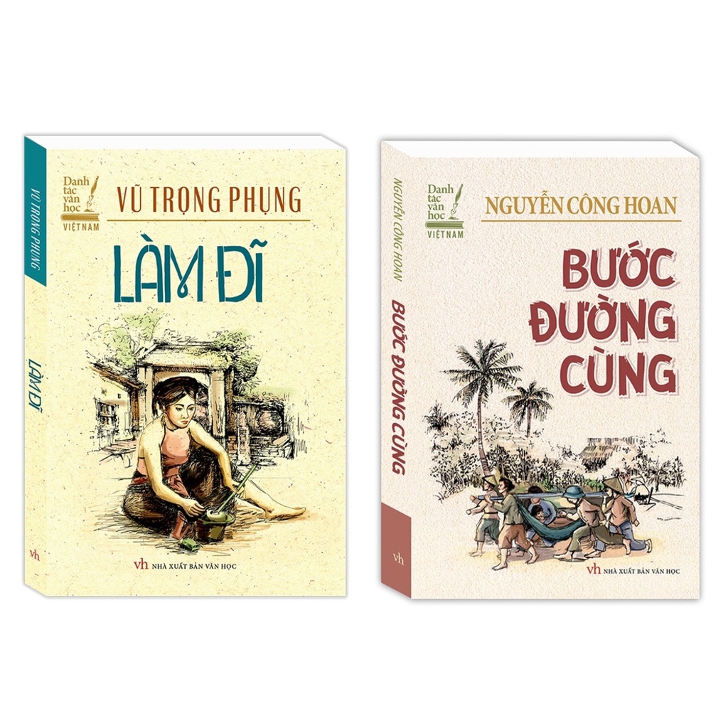Sách - Bước đường cùng (bìa mềm) + Làm đĩ (bìa mềm)