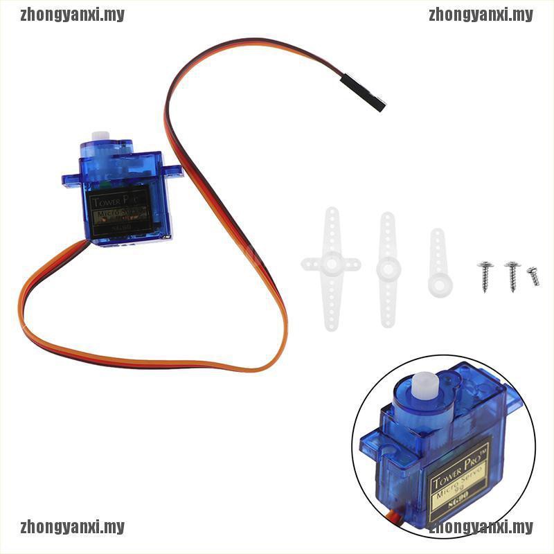 1 Bộ Động Cơ Servo Sg90 Micro 9g Cho Máy Bay Điều Khiển Từ Xa