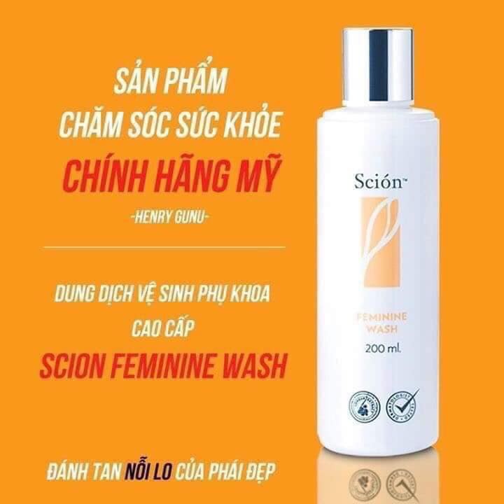 Dung Dịch Vệ Sinh Phụ Nữ Nuskin Scion Feminine Wash 200ml