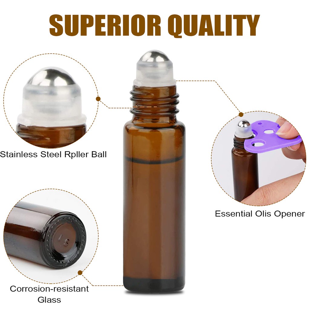 Dụng Cụ Hỗ Trợ Mở Nắp Chai Lọ Tinh Dầu Hình Quả Bóng Lăn Bằng Nhựa