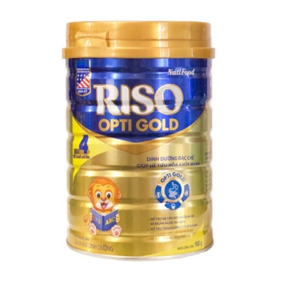 SỮA BỘT NUTIFOOD RISO OPTI GOLD SỐ 4 (Hộp 900g)
