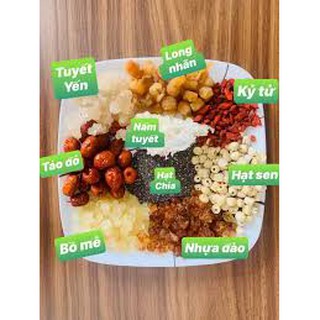 Chè dưỡng nhan - 12 vị - nấu được 10 chai 330ml