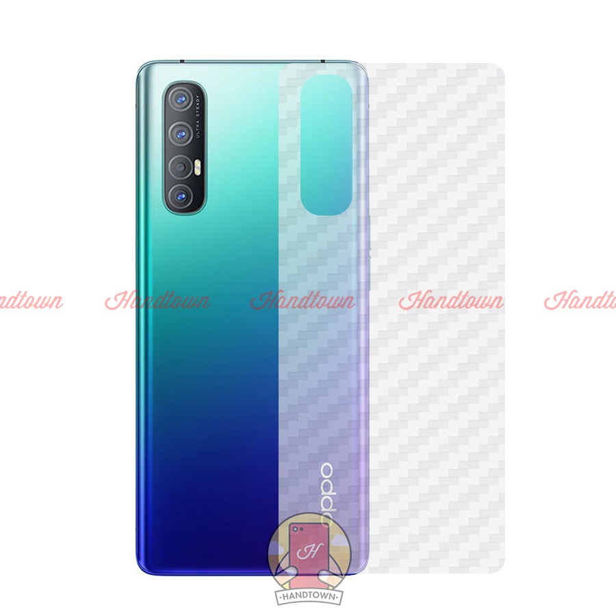 Miếng dán lưng cacbon Oppo Reno 3/ Reno 3 Pro