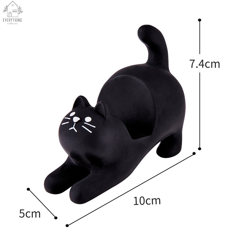 Gác điện thoại hình mèo nghệ thuật