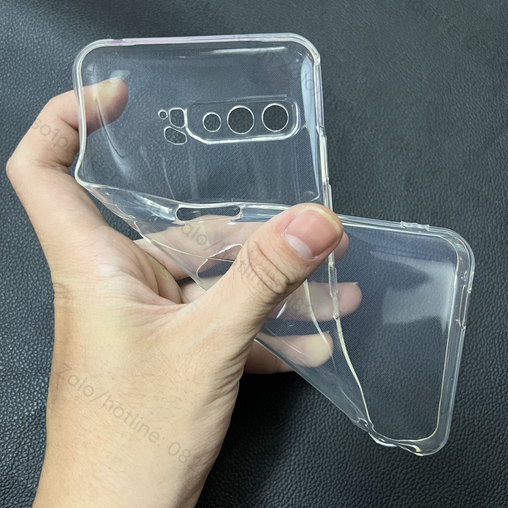 Ốp lưng Asus Rog phone 3 (Rogphone 3) loại dẻo đen TPU và loại dẻo trong bảo vệ cam bền đẹp