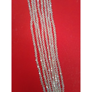 Hạt pha lê dùng làm đồ trang sức 4mm (khoảng 100 hạt/gói)