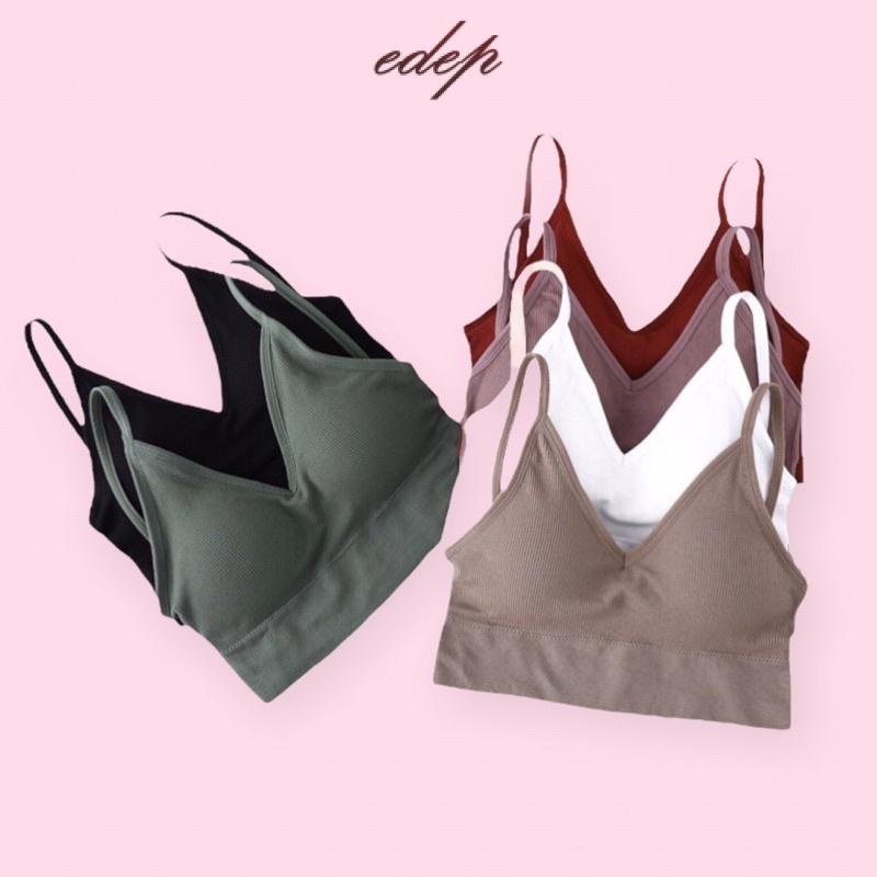 Áo bra cotton gân tăm 367 VENIZO hàng loại 1 [kho sỉ]