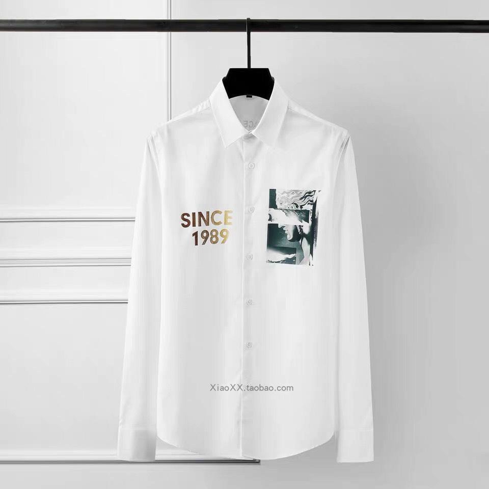 Áo sơ mi tay dài, vải lụa Kate cao cấp hình in đẹp, kiểu dáng cool ngầu siêu ấn tượng [NEW UNISEX]