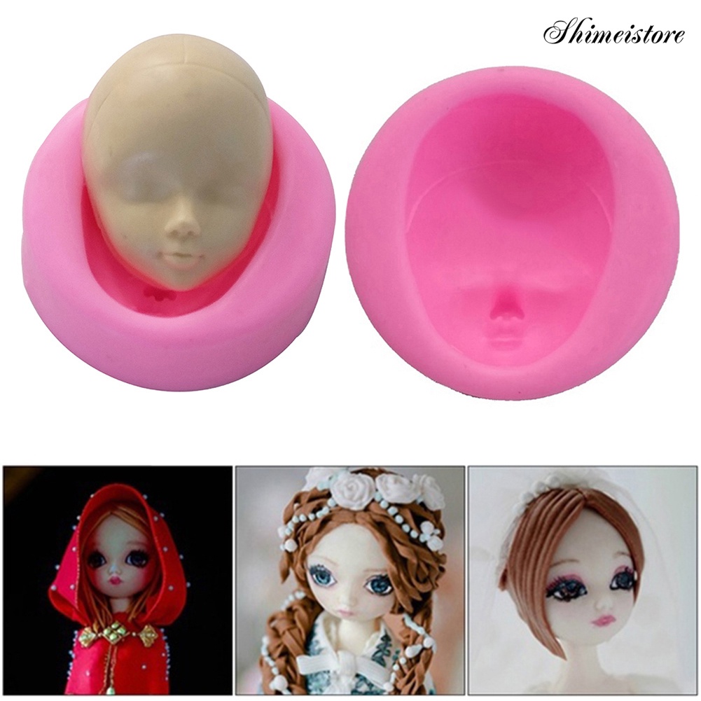 Khuôn Silicone Làm Bánh / Kẹo / Xà Phòng Hình Em Bé DIY 5