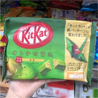Kẹo socola kitkat cha xanh