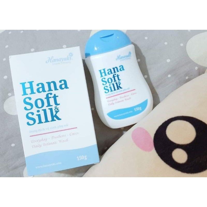 ❤HÀNG HOT❤ Dung Dịch Vệ Sinh Phụ Nữ HANA SOFT SILK Hanayuki Chính Hãng Làm Hồng Và Se Khít