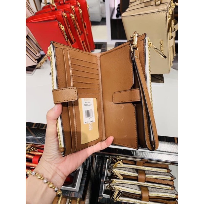 Ví MK 2 zip hiếm siêu đẹp AUTHENTIC