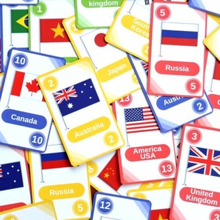 Go fish game “Countries”