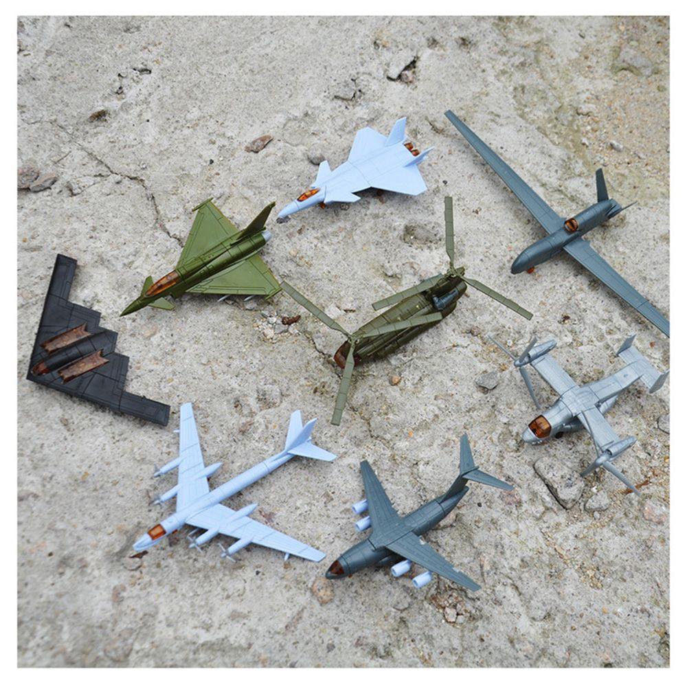 Bộ Đồ Chơi Lắp Ráp Mô Hình Máy Bay Chiến Đấu Giáo Dục Cho Bé