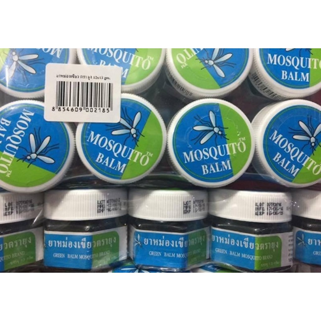 Sáp muỗi đốt an toàn cho bé Green Balm Mosquito Brand