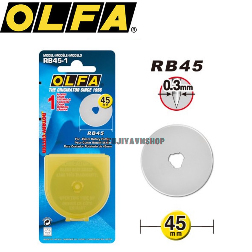 Lưỡi dao tròn 45mm OLFA - RB45-1