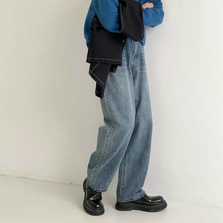 jean xanh trơn -M4.studio
