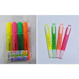 Set 4 cây bút dạ quang (4 màu)