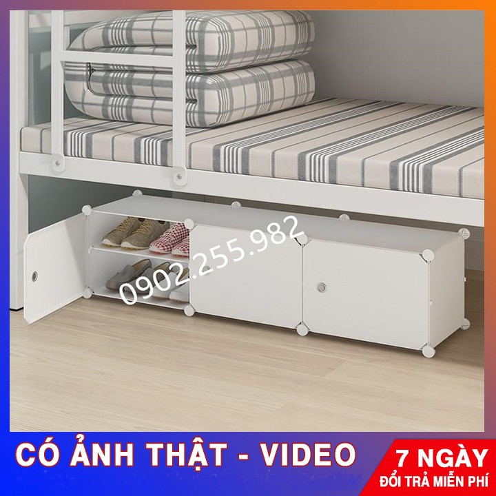 *XẢ TOÀN BỘ SHOP *TỦ NHỰA LẮP GHÉP ĐA NĂNG ĐỂ GIÀY DÉP 6 Ô ( chia ô ) ĐỂ ĐƯỢC 12 ĐÔI GIÀY DÉP. CỬA TRẮNG TRONG