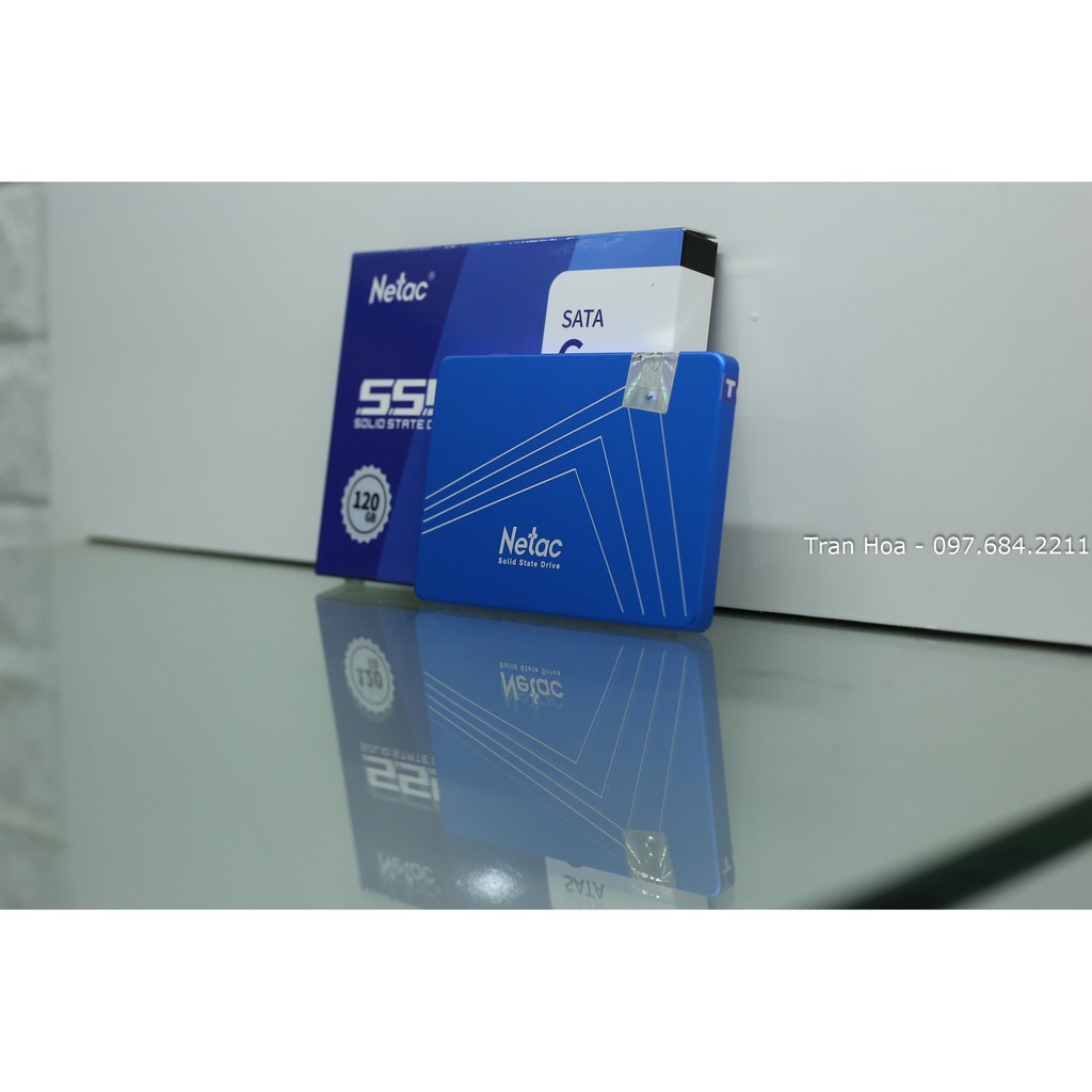 Ổ cứng SSD Netac 120GB SATA III 6Gb mới bảo hành 3 năm | BigBuy360 - bigbuy360.vn