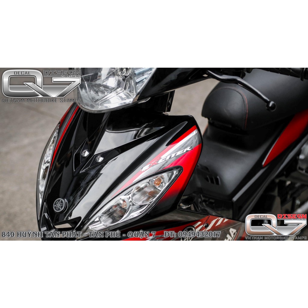 TEM RỜI EXCITER 2010 ĐỎ ĐEN