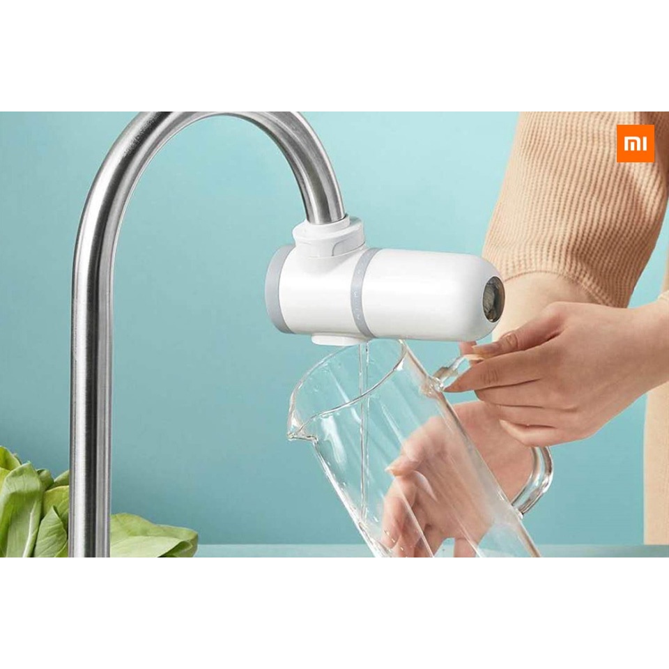 Máy lọc nước mini tại vòi Xiaomi Mijia MUL11,(tặng 4 đầu lọc), màng siêu mịn loại bỏ vi khuẩn trong nước