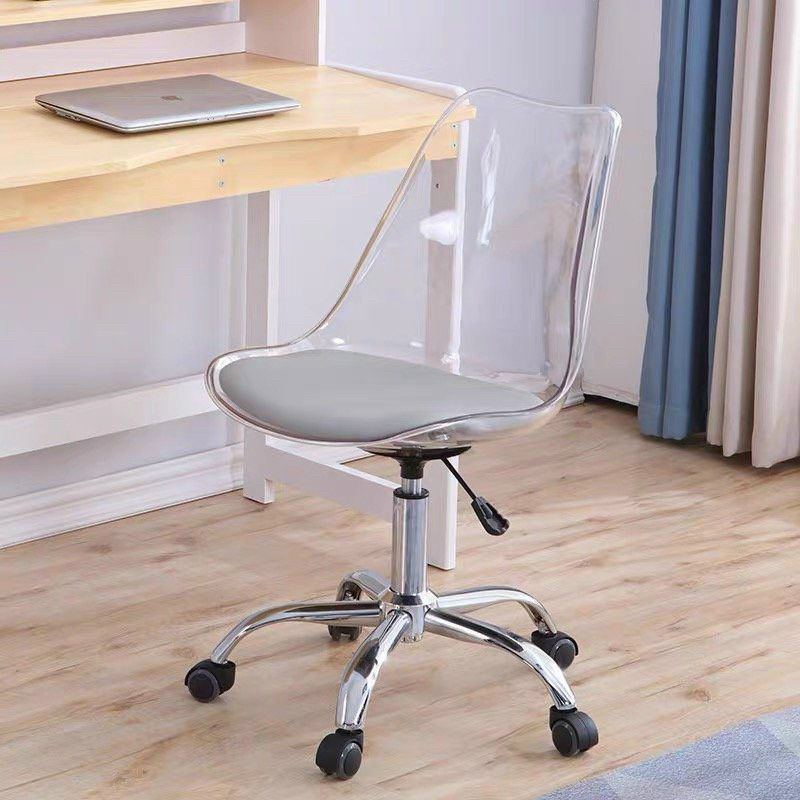 ghế xoay ngồi bàn học mica trong
