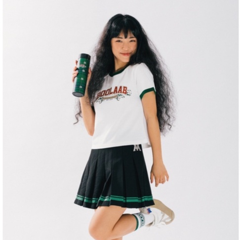 Áo Thun BOO Nữ Dáng Babytop In Logo BOOLAAB