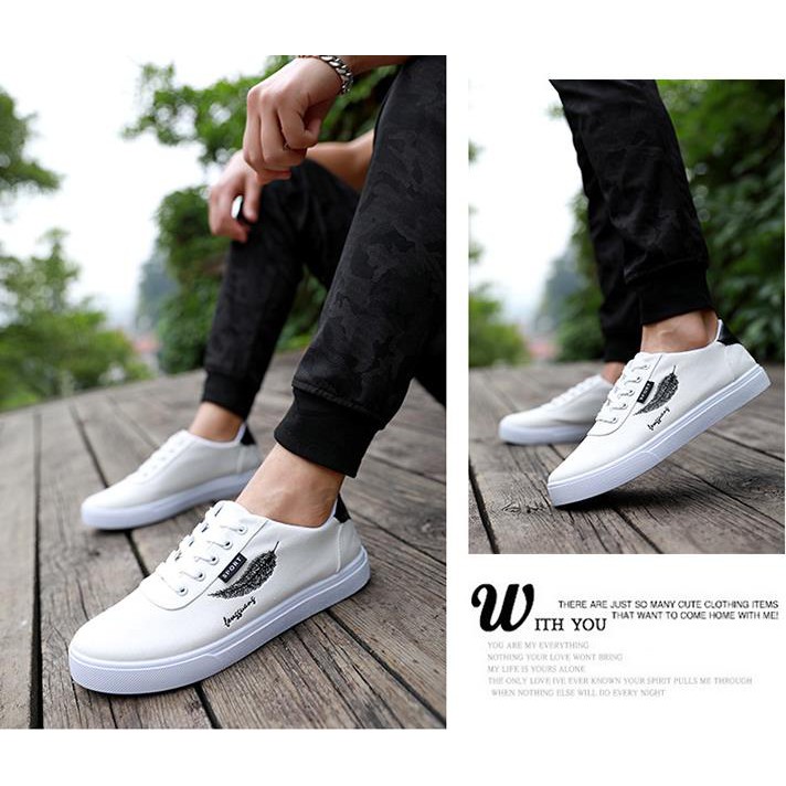 Giày Nam Dáng Hàn Phong Cách Giản Dị Nam Sinh Hot năm 2019 026 | BigBuy360 - bigbuy360.vn