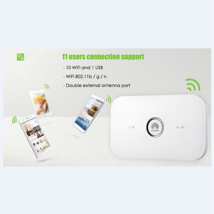 Bộ Phát Wifi, Bộ Phát 4G Huawei ZONG E5573 Bản Quốc Tế Tốc Độ 150Mbps Loại Tốt Nhất Trên Thị Trường