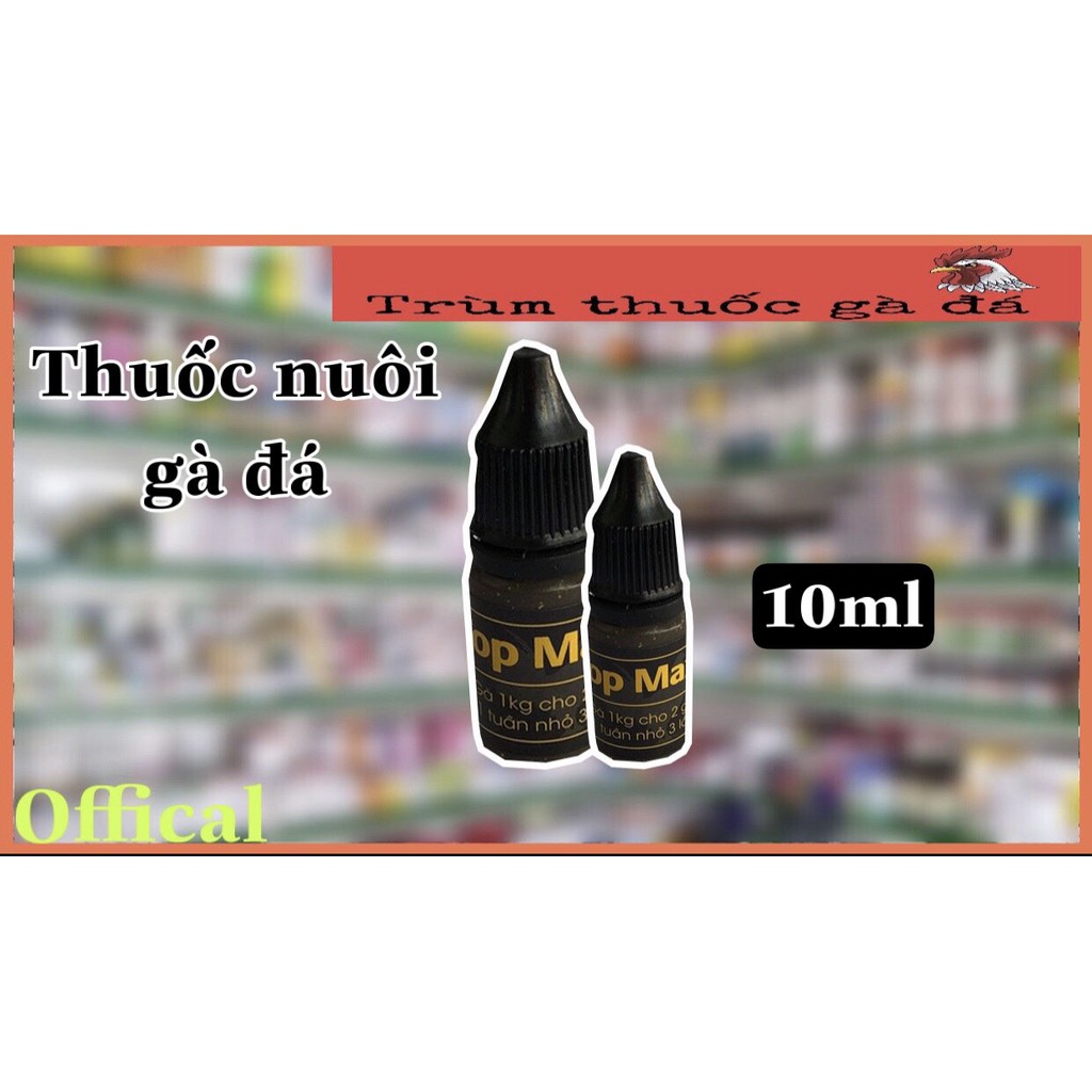 (10ml) TOP MAXX dinh dưỡng cho gà đá