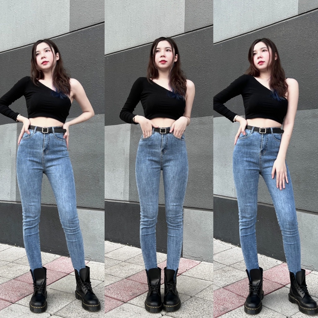 Quần Jean Nữ Skinny Ôm Chất Vải Co Gian Chuẩn Form[3 MÀU]