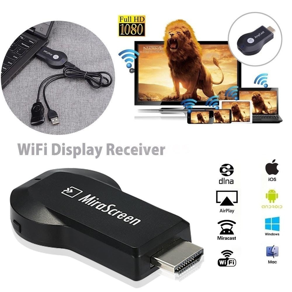Thiết bị nhận tín hiệu wifi hiển thị không dây MiraScreen | BigBuy360 - bigbuy360.vn