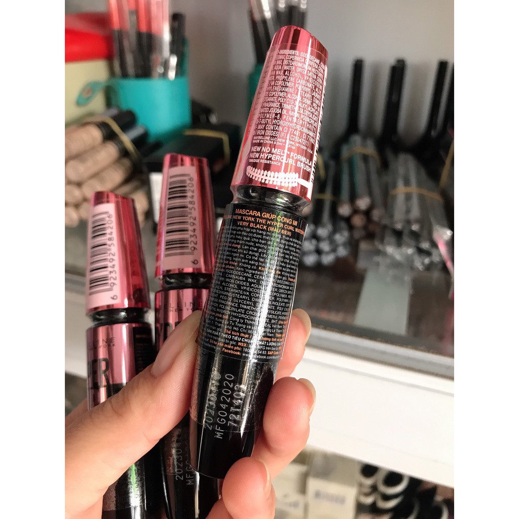 Mascara Maybelline Làm Dài Và Cong Mi Hyper Curl 9.2ml